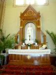 A Szent József oltár mai képe (Mayer Mária felvétele)